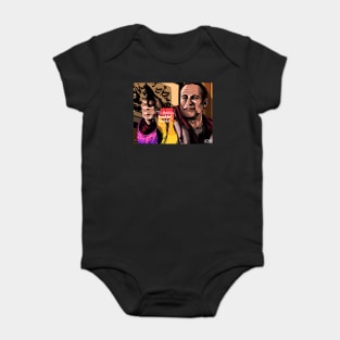 Death To Smoochy "My Kingdom" Rainbow Randolph portrait (digital) Baby Bodysuit